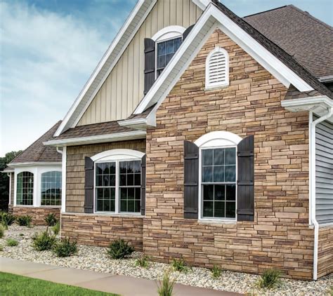 metal sidingwith stone on house|exterior siding looks like stone.